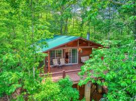 The Treehouse- Cozy Bryson City Cabin- Game Room, chalet i Bryson City