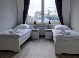 Zweibettzimmer "Grau" in zentraler Lage, hotell i Bremen