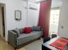 Appartement S1 Jardins l aouina, hotelli kohteessa Tunis lähellä maamerkkiä Carthage Golf