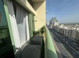 Studio in Fujairah,CIT&SEA view, hotel with parking in Fujairah