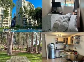 Acogedor Dpto Algarrobo Norte Home Office Wifi Piscinas Hidromasaje