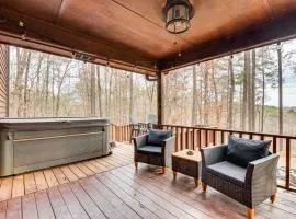 McDonough Escape with Private Hot Tub and Game Room!