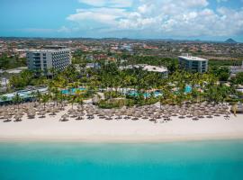 팜이글비치에 위치한 로맨틱 호텔 Hilton Aruba Caribbean Resort & Casino