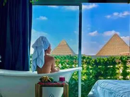 pharaoh pyramids view