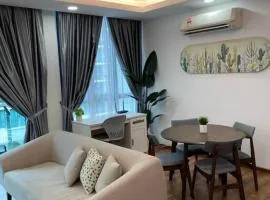 Vivacity Megamall Jazz Suite Kuching 8pax 3BR #Joyoustayz