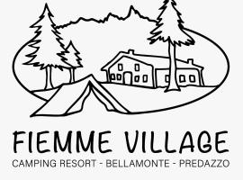 Fiemme Village, glamping site in Bellamonte