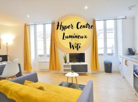 Le Wlérick 5- Hyper centre - Au calme -Wifi, cheap hotel in Mont-de-Marsan