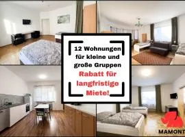 Große, helle Monteurwohnung