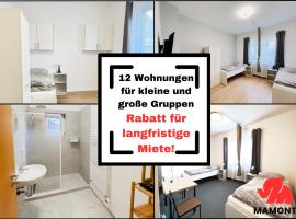 Schöne, große Monteurwohnung, orlofshús/-íbúð í Breme