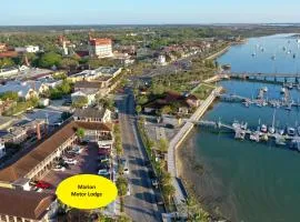 Historic Waterfront Marion Motor Lodge in downtown St Augustine