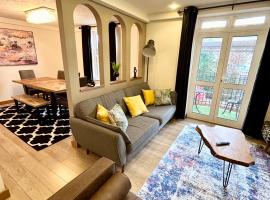 Spacious 3 bedroom apartment close to marina, 2 parking spaces, kingsize or single beds – apartament w Southampton