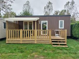 Mobil home 7 couchages, glamping site in Ouistreham