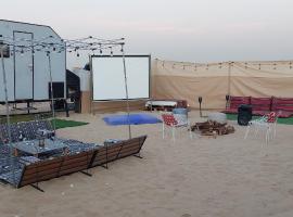 RVS Caravan Desert Resort Dubai, campsite in Hunaywah