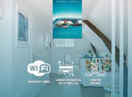 Green Book - Wifi fibre/Linge/Accès Cour, olcsó hotel Saint-Mars-la-Jaille városában