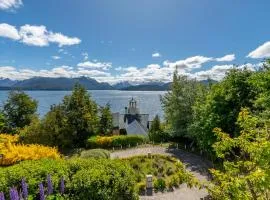 Casa con vista panorámica al lago Nahuel Huapi