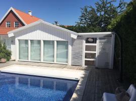 Calm villa-apartement near the sea and nature, vacation home in Klagshamn