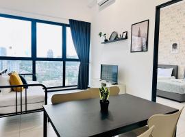 New 2BR or 3BR Homey Getaway at Urban Suites, Georgetown 7 to 10pax, apartamentai mieste Jelutong