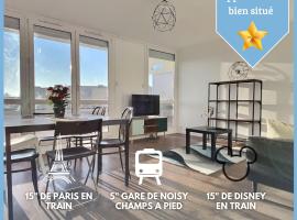 L'Appart Passerelle Paris et Disney - Cozy Houses, hotel in Noisy-le-Grand