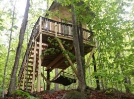 Maine Woods Treehouse-The Birdie, počitniška hiška v mestu North Lovell