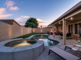 Desert Noir Modern Chic Pool Retreat