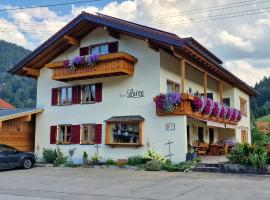 Haus Luise, hotel Sonnenhang Ski Lift környékén Bad Hindelangban