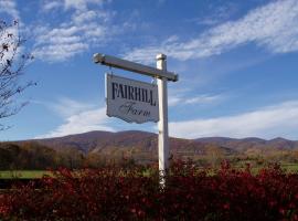 Fairhill Farm Country Vacation Rentals, casa a Stanardsville