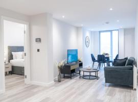 Apex Lofts Suite - Modern 2 bed with rooftop terrace, hotel pet friendly a Birmingham
