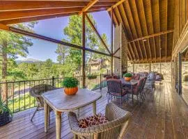 Scenic Ruidoso Escape with Hot Tub and Mountain View!