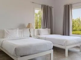 White Villa with open lagoon view