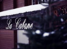 Boutique Hotel La Cabane、ベットマーアルプのホテル