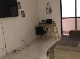 Apt a 650 m da praia do recreio