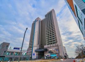Inchon sky and sea ocean view hotel, hotell i Jung-gu i Incheon