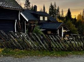 Koselig rom i tømmerhus, inkl morgenkaffe, sted med privat overnatting i Eidsvoll