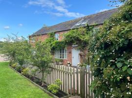 Luxury homely open-plan Barn with log burner & games room, hotel keluarga di Wrexham