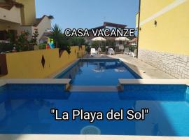 La Playa Del Sol Tropea, къща тип котидж в Санта Доменика