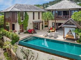 The Retreat, Pool & Sea View Villa, hotell i Koh Samui