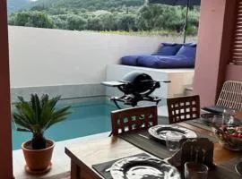 Cute apartment with private pool