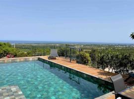 Ventiseri에 위치한 호텔 Bergerie vue mer avec piscine
