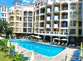 Diamond Palace, rannamajutus Sunny Beach'il