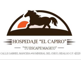 EL CAPIRO, hotel in Mineral del Chico