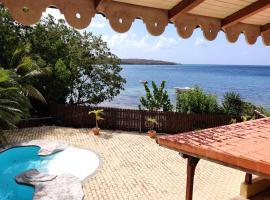 45 Villa la Cherry bord de mer、ル・ディアマンのホテル