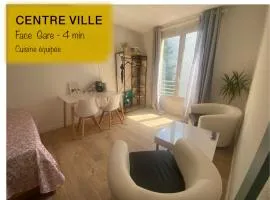 Appartement en face de la gare - centre ville