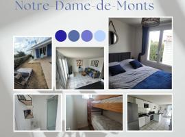 Sérénité Marine : Maison en Bord de Mer à Notre Dame de Monts, vacation home in Notre-Dame-de-Monts