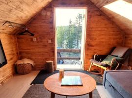 Cozy Cabin Styled Loft, nhà khách ở Kiruna
