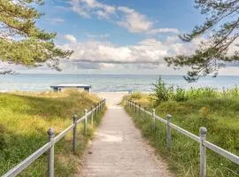 Villa Strandidyll Ap 10, Balkon mit Meerblick, Strandkorb
