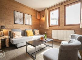Côté-Bourget 4 pers Duplex LES FORTS proche La Norma Aussois, ξενοδοχείο σε Villarodin-Bourget