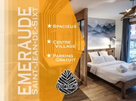 Studio Emeraude - Centre Village - AravisTour, căn hộ ở Saint-Jean-de-Sixt