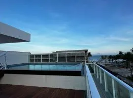 Apartamento aconchegante de 3/4 na beira da praia!