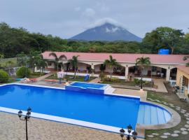 Hotel Campestre Bella Vista Ometepe, отель в городе Мойогальпа