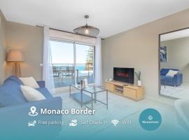 Luxury apartment - Sea View - Private parking, apartment in Beausoleil